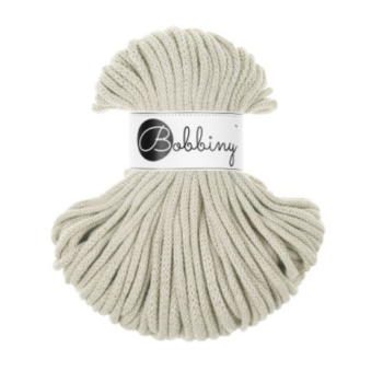 Bobbiny Flechtkordel 5 mm - Pale Olive